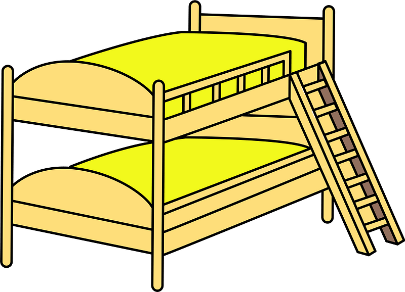 bunk bed ladder